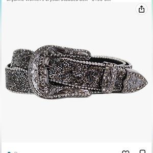 SHYANNE® WOMEN'S CRYSTAL STUDDED BELT